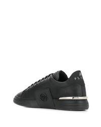 Baskets basses en cuir noires Philipp Plein