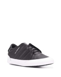 Baskets basses en cuir noires Y-3