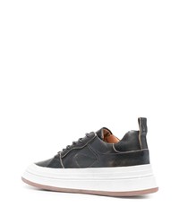 Baskets basses en cuir noires Buttero