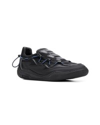 Baskets basses en cuir noires Lanvin