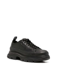 Baskets basses en cuir noires Karl Lagerfeld