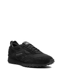 Baskets basses en cuir noires Reebok