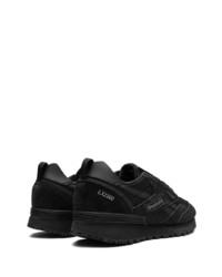 Baskets basses en cuir noires Reebok