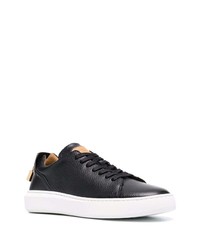 Baskets basses en cuir noires Buscemi