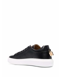 Baskets basses en cuir noires Buscemi