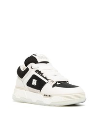 Baskets basses en cuir noires Amiri