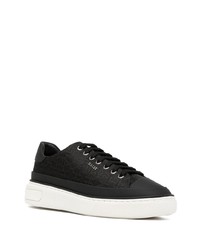 Baskets basses en cuir noires Bally