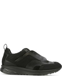 Baskets basses en cuir noires Maison Margiela