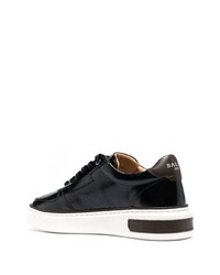 Baskets basses en cuir noires Bally