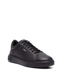 Baskets basses en cuir noires Bally