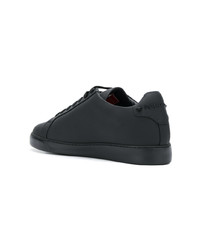 Baskets basses en cuir noires Philipp Plein