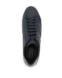 Baskets basses en cuir noires Bally