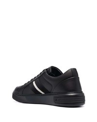 Baskets basses en cuir noires Bally