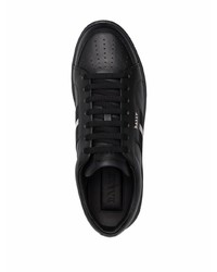 Baskets basses en cuir noires Bally