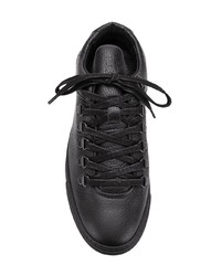 Baskets basses en cuir noires Filling Pieces