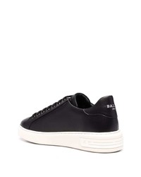 Baskets basses en cuir noires Bally