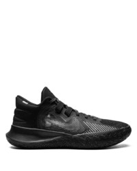 Baskets basses en cuir noires Nike