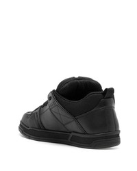 Baskets basses en cuir noires Valentino Garavani