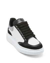 Baskets basses en cuir noires Alexander McQueen