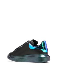 Baskets basses en cuir noires Alexander McQueen