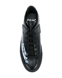 Baskets basses en cuir noires Oamc