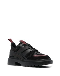 Baskets basses en cuir noires Bally