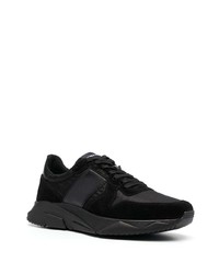 Baskets basses en cuir noires Tom Ford