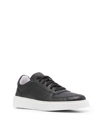 Baskets basses en cuir noires Giorgio Brato