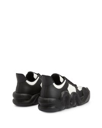 Baskets basses en cuir noires Giuseppe Zanotti