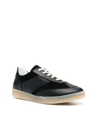 Baskets basses en cuir noires MM6 MAISON MARGIELA