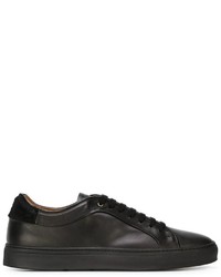 Baskets basses en cuir noires Paul Smith