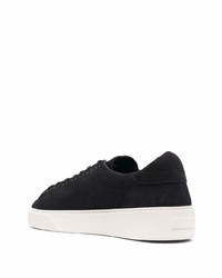 Baskets basses en cuir noires D.A.T.E