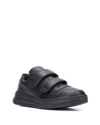 Baskets basses en cuir noires Acne Studios