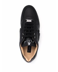 Baskets basses en cuir noires Philipp Plein