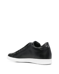 Baskets basses en cuir noires Philipp Plein