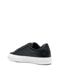 Baskets basses en cuir noires Philipp Plein