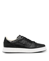 Baskets basses en cuir noires Premiata