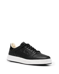 Baskets basses en cuir noires Premiata