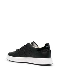 Baskets basses en cuir noires Premiata