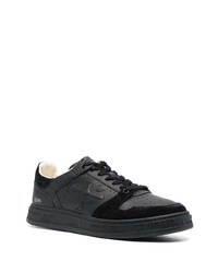 Baskets basses en cuir noires Premiata