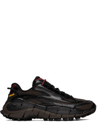 Baskets basses en cuir noires Reebok Classics