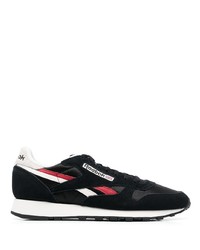 Baskets basses en cuir noires Reebok