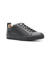 Baskets basses en cuir noires Lanvin