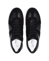 Baskets basses en cuir noires Maison Margiela