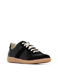 Baskets basses en cuir noires Maison Margiela