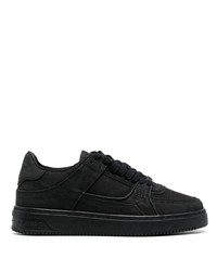 Baskets basses en cuir noires Represent