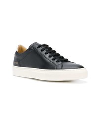 Baskets basses en cuir noires Common Projects