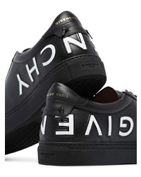 Baskets basses en cuir noires Givenchy