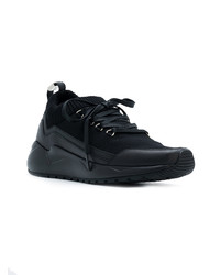 Baskets basses en cuir noires Buscemi