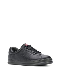 Baskets basses en cuir noires Camper